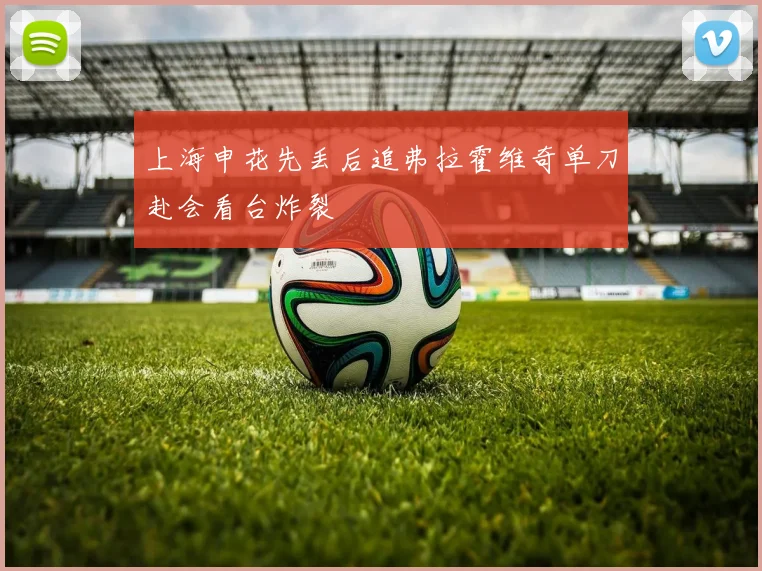 上海申花先丢后追弗拉霍维奇单刀赴会看台炸裂